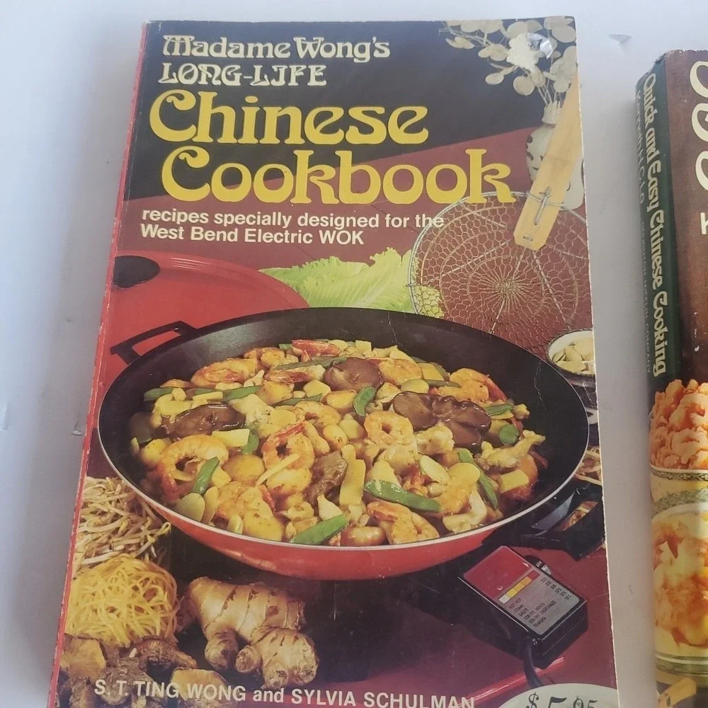 Madame Wong's Long-Life Chinese Cookbook Ken H.C Lo Quick & Easy Chinese Cooking